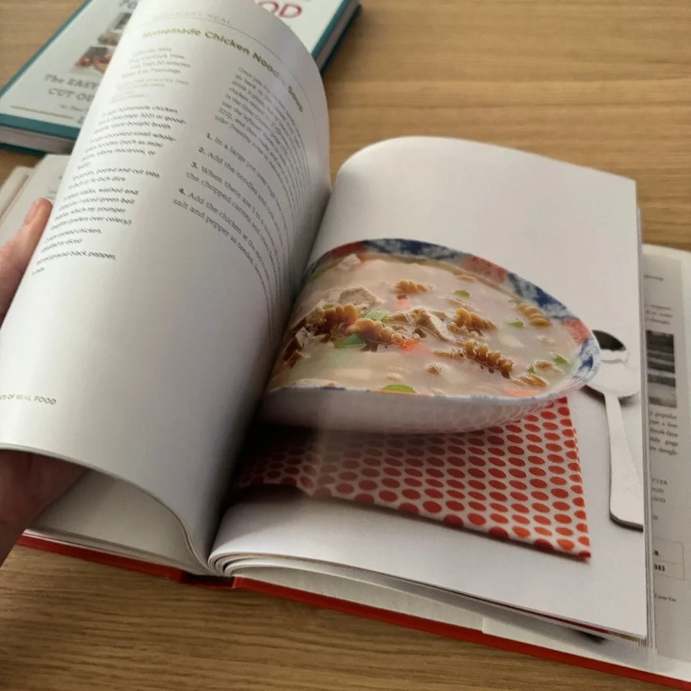 Lisa Leake Cookbook Set 100 Days of Real Food & Fast Fabulous Healthy Recipes